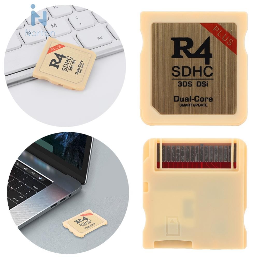 For R4 SDHC Memory Card Gold White Video Games Memory Card for Nintendo