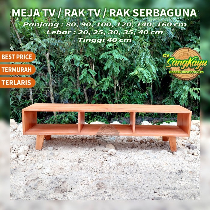 KAYU Sangkayu, modern minimalist tv table, tv rack, multi-purpose rack ...