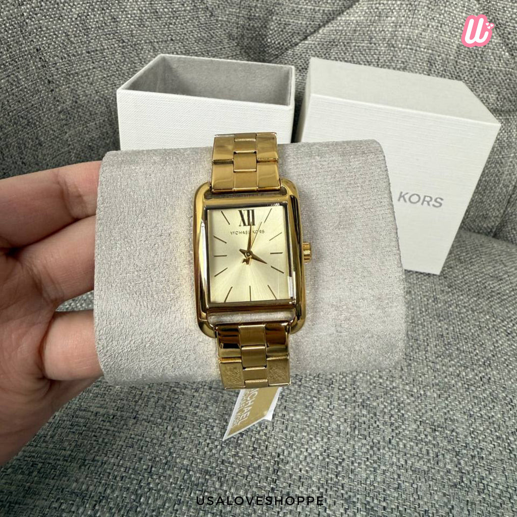 MK Monroe Gold-Tone Watch (MKO1031) | Shopee Malaysia