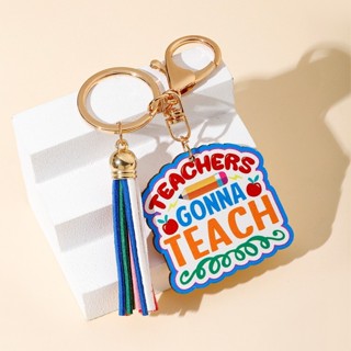 Keychain Hari Guru Selamat Hari Guru Gift Teacher's Day Gift Keychain ...