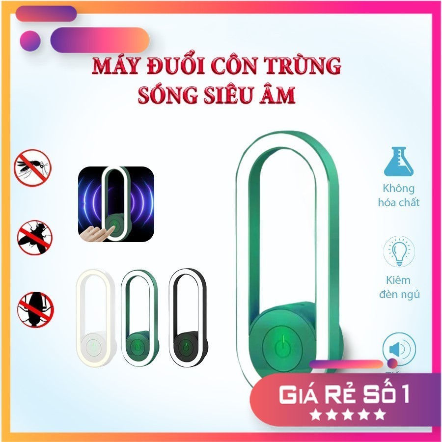 [New Model] Mosquito Repellent, Safe Ultrasonic Insect, No Noise ...