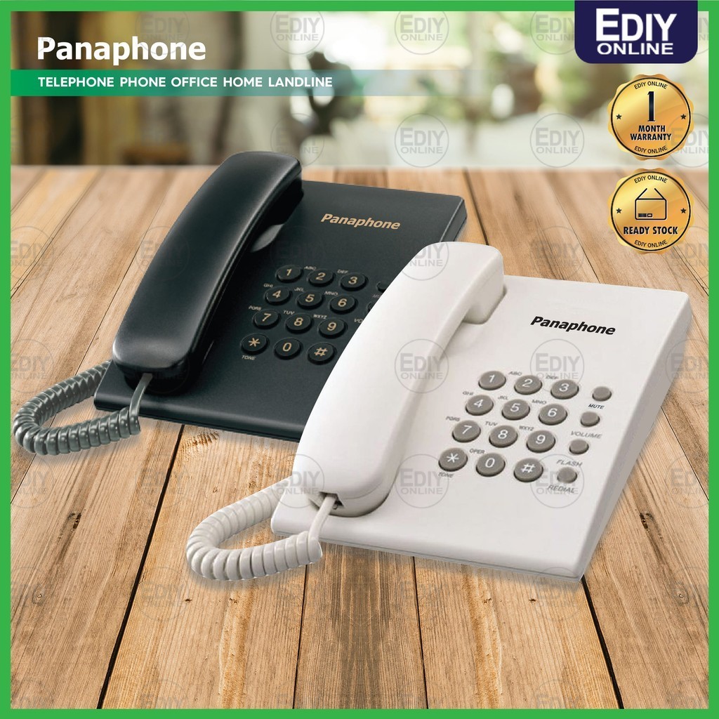 Office House Hotel Corded Wired Phone Telephone Telefon Pejabat Rumah ...
