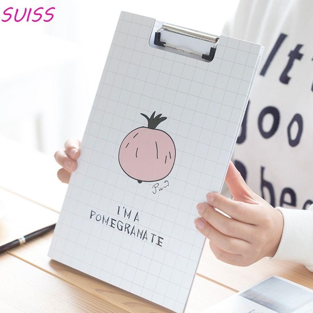 SUISS File Folder Board Clamp, A4 Minimalism Strawberry a4 File Folder ...