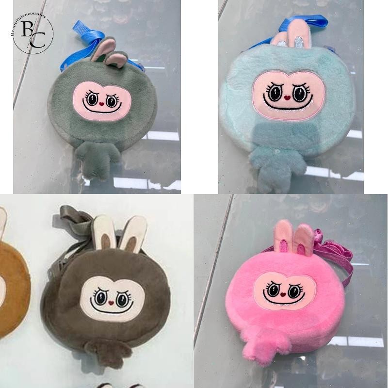 Cartoon Labubu Plush Crossboday Bag Kawaii Popmarts Monster Kid ...