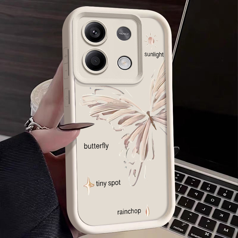 Hollowed Out Butterfly TPU Casing For Xiaomi Redmi NOTE 13 12 11 11s 10 ...