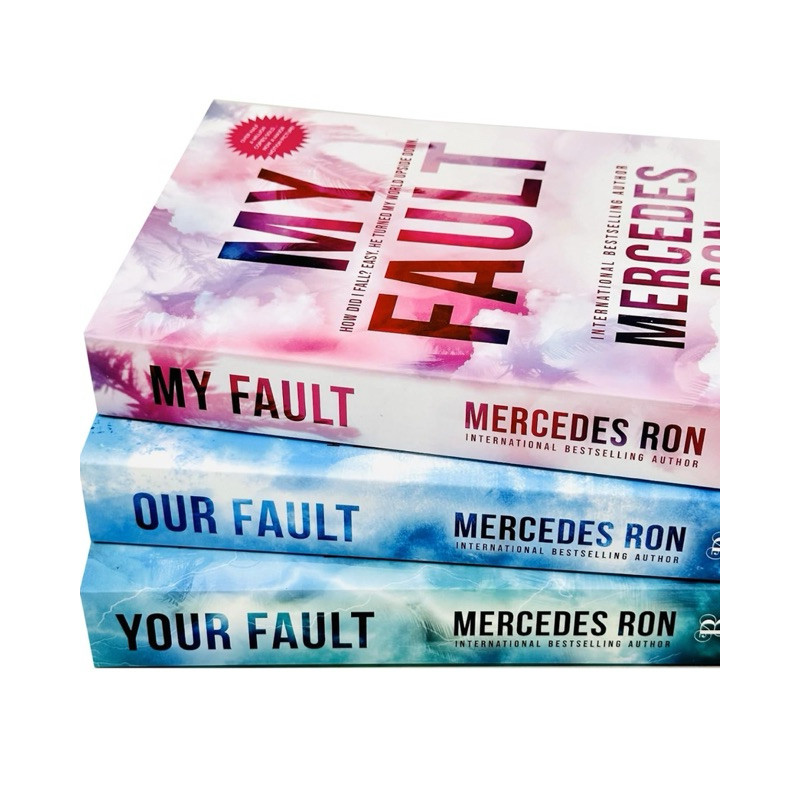 Culpable Series 3-Book Collection Set by Mercedes Ron| My Fault, Your ...