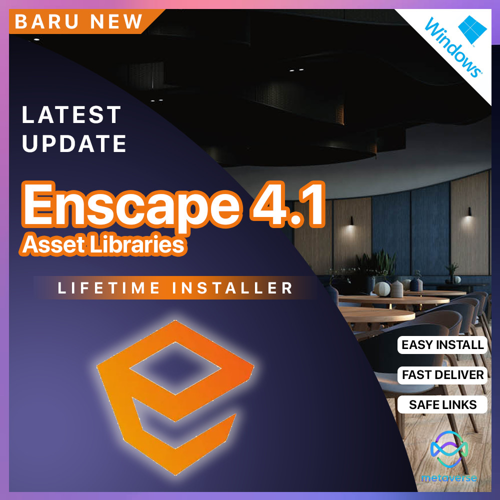 🌟 Newest 4.1 + Enscape | 💻 Windows | ⚡ Easy Install | 🔥 Latest Version ...