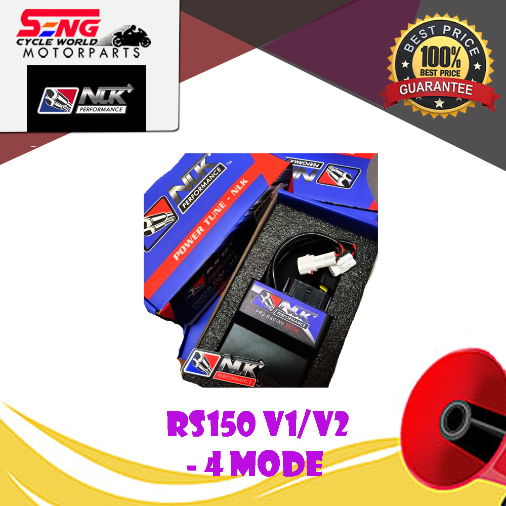 RACING ECU PRO HONDA RS150 V1/V2 - 4 MODE - NLK | Shopee Malaysia