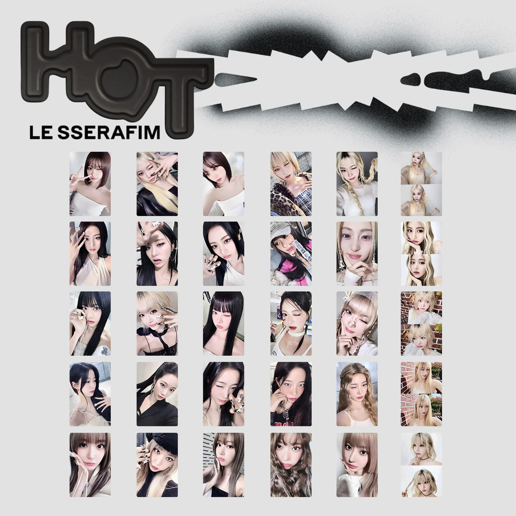 Lesserafim Mini Album HOT Album Photocard Miyazaki Sakura postcards Kim ...