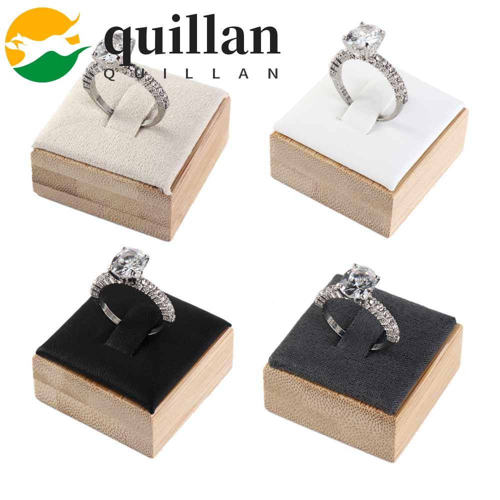 QUILLAN Wooden Jewelry Show Props Refined Fresh Ring Display Rack ...