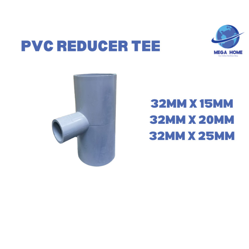 (READY STOCK)32MM X 15MM,20MM,25MM,PVC REDUCER TEE | Shopee Malaysia
