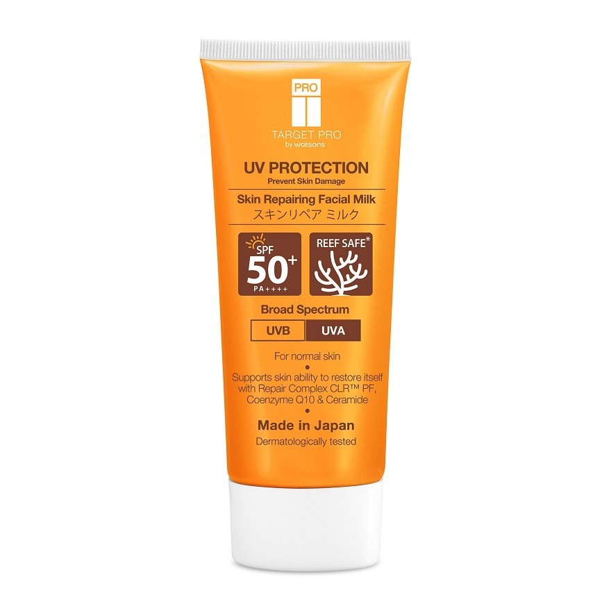 TARGET PRO BY WATSONS UV Protection Skin Repairing Facial Milk SPF50 Shopee Malaysia