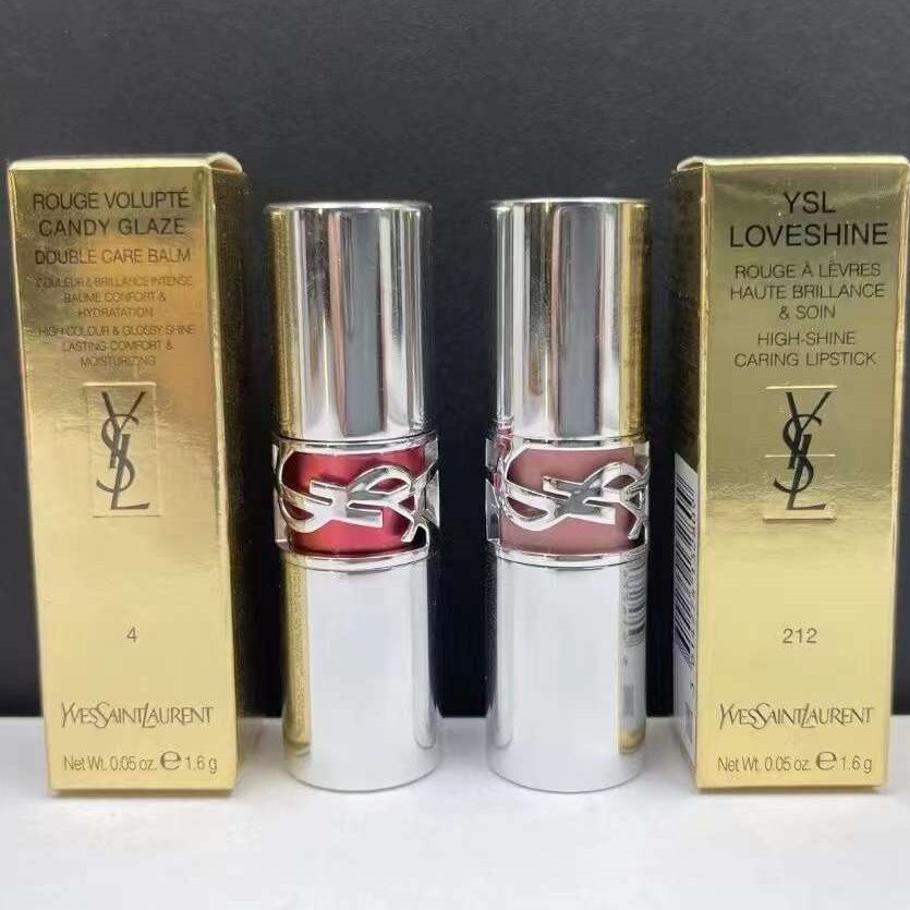 YSL Silver Round Tube Mirror Lipstick 1.6g Sample | Shopee Malaysia