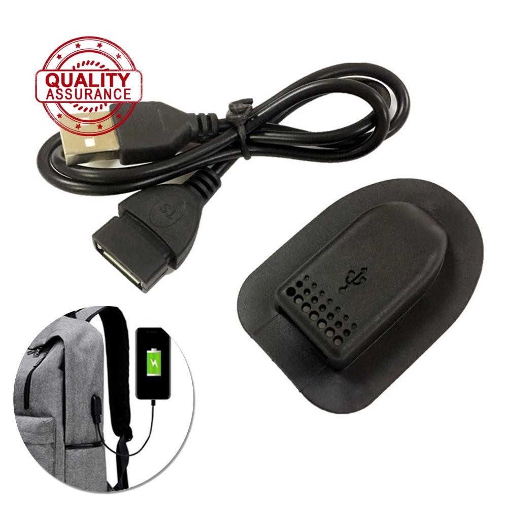 Charging Interface Adapter Installed In The Backpack Inside For ...