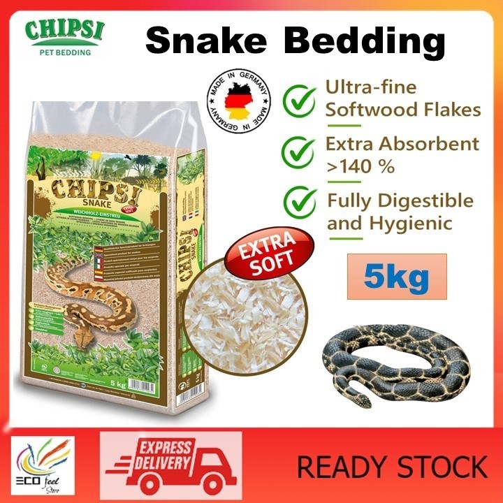 Chipsi Snake Extra Soft 5kg Snake Bedding Reptiles and Amphibians Bedding Shopee Malaysia