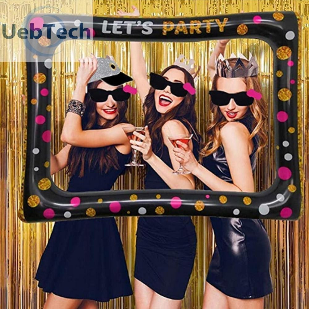 [uebtech.my] Large Size PVC Inflatable Frame Photo Booth Props Selfie ...