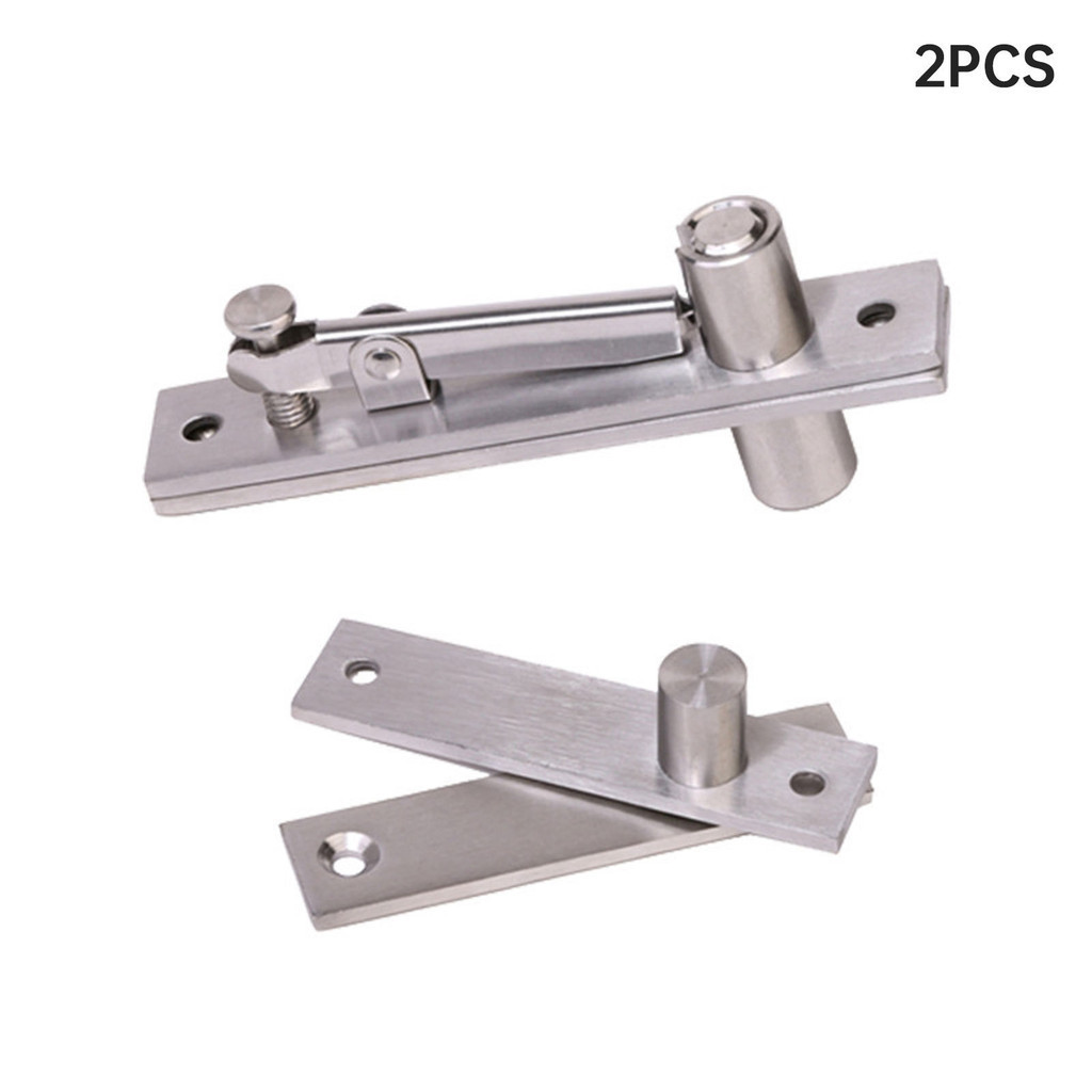 GMMA Stainless Steel Pivot Heavy Duty 360-degree Rotating Shaft Wooden ...