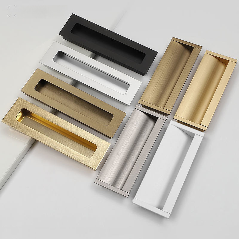 Sliding Door Invisible Handle Closet Door Embedded Cabinet Door Drawer ...