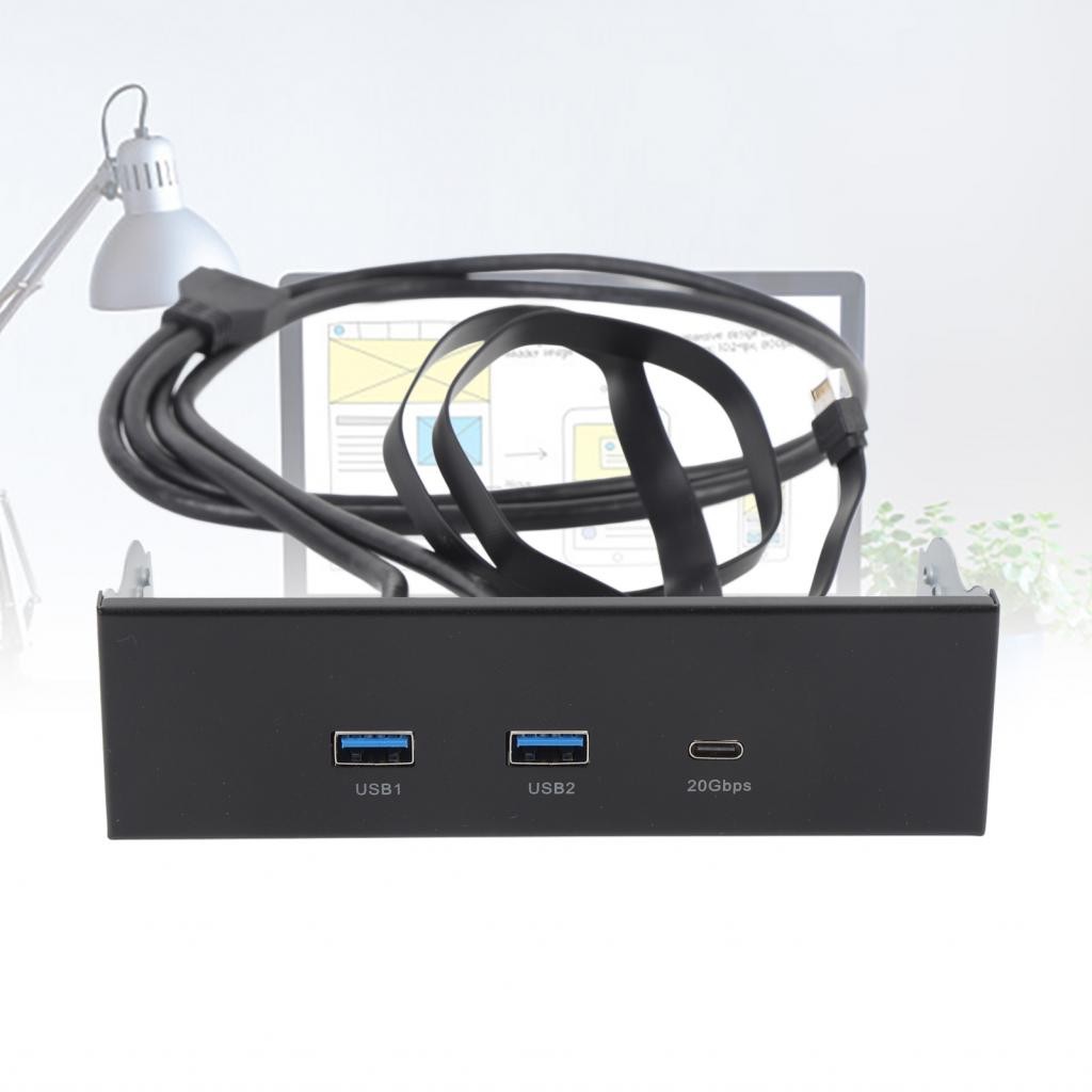 Maib Front Panel USB Hub 5.25 Inch 19PIN + Type E Input Metal GEN2x2 A ...
