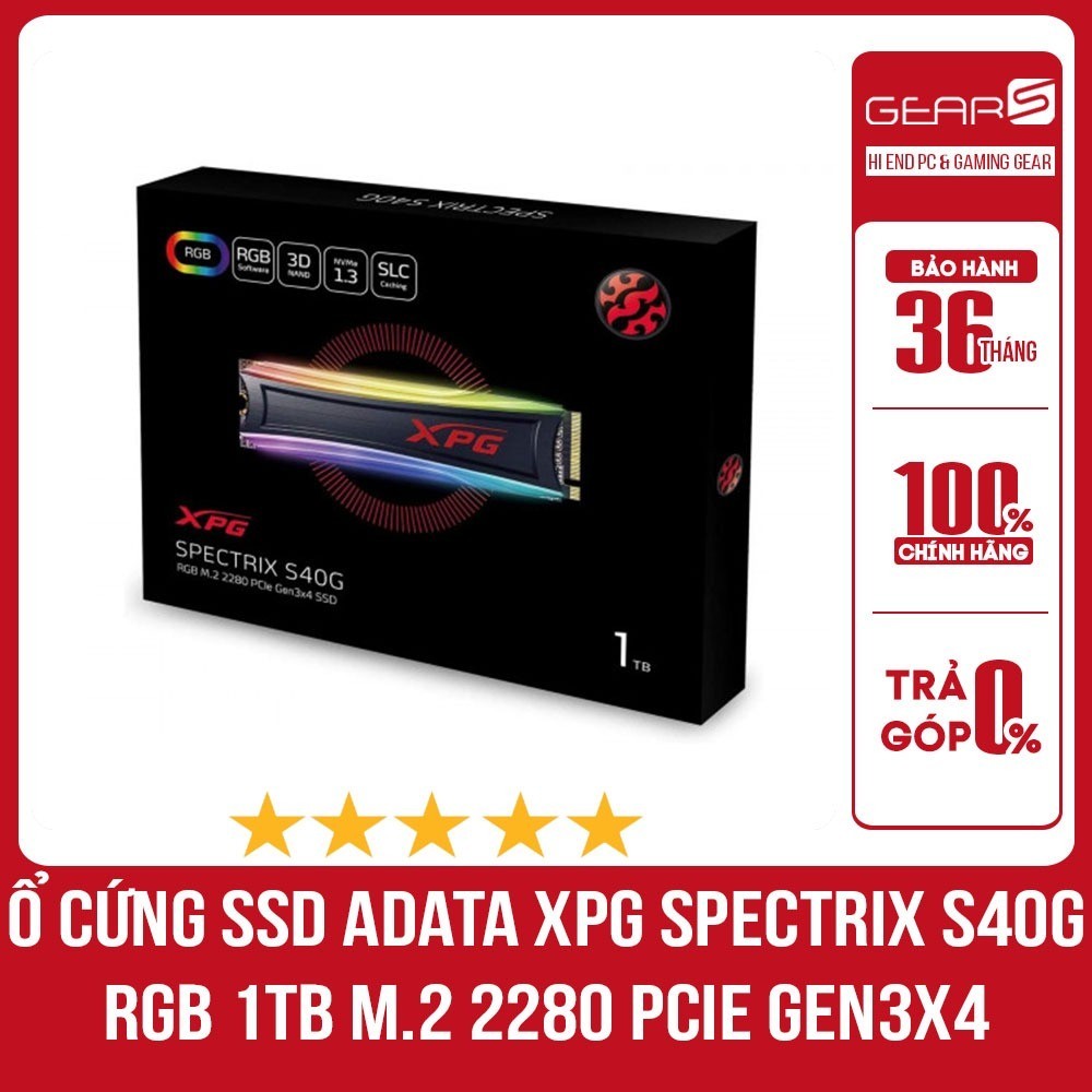 [LIVE] Xpg SPECTRIX S40G RGB SSD 1TB M.2 2280 PCIe Gen3x4 - | Shopee ...