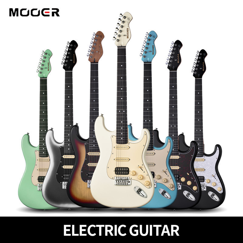 MOOER Electric Guitar MSC10 Pro Beginner's Electric Guitar ST Single ...