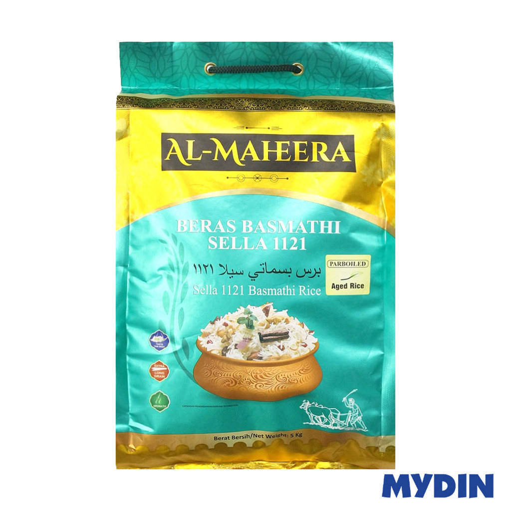 Al-Maheera Sella Basmathi Rice (5kg) | Shopee Malaysia