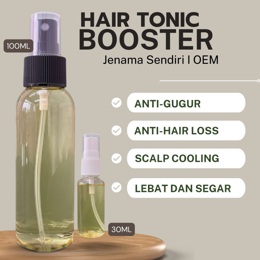 [JELITAEMAS OEM]1000ML HAIR TONIC/TONIK RAMBUT JENAMA SENDIRI LULUS KKM ...