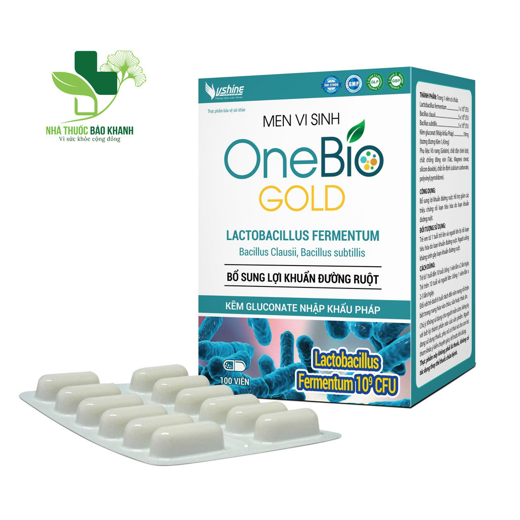 One BIO GOLD probiotic - Supplementing beneficial bacteria to help ...