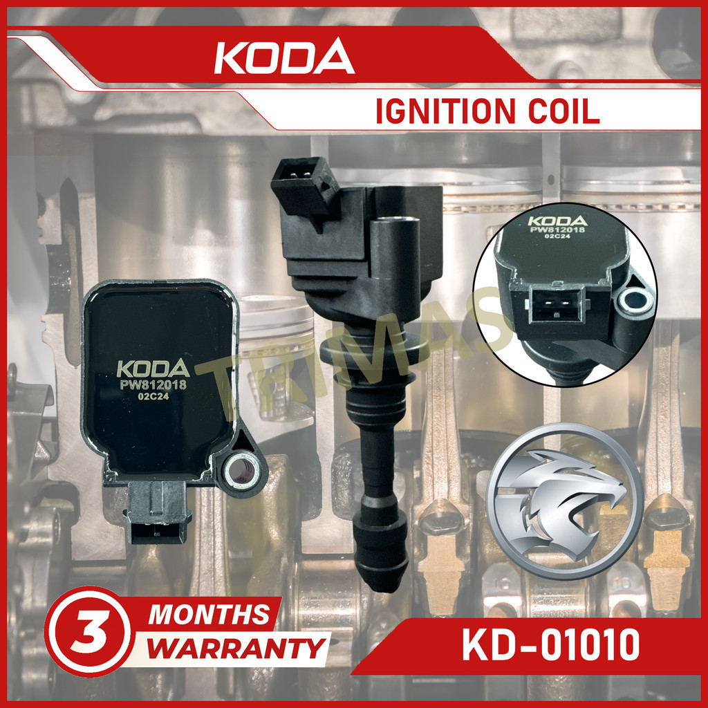 KODA Ignition Coil Plug Proton Saga BLM 1.3 Engine Campro IAFM 2008 ...