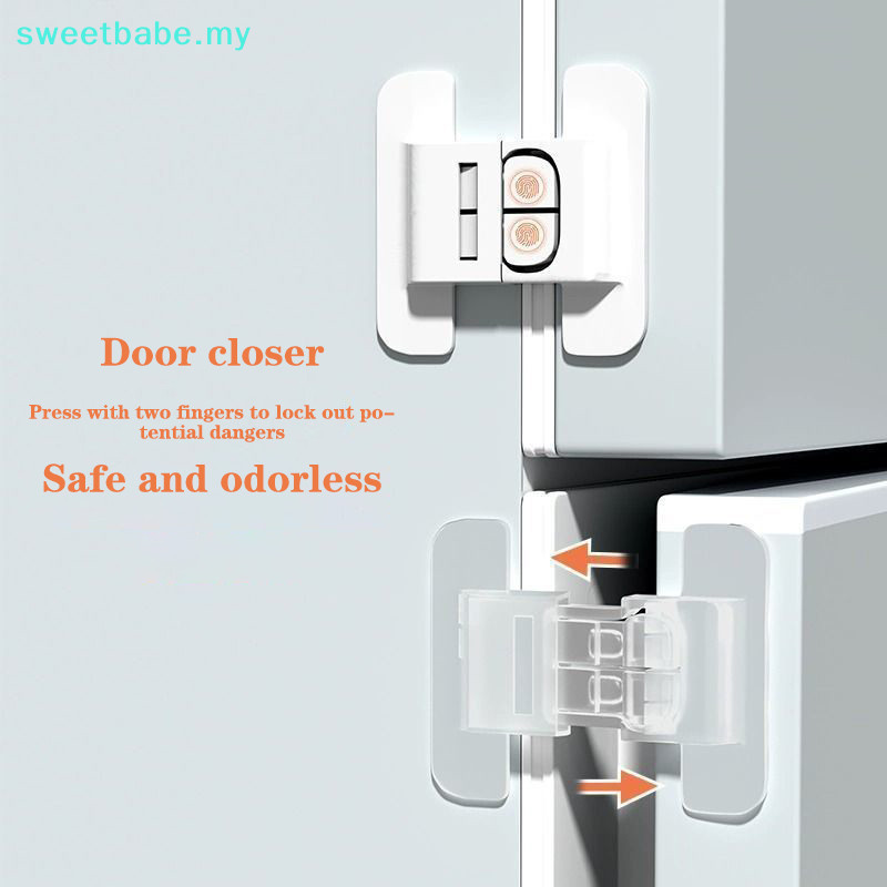 SWEETBABE 5pcs Baby Safety Locks Antiopening Open