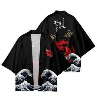 Zen Ba Tsuru 3D printed samurai costume Haori Kimono Female male ...