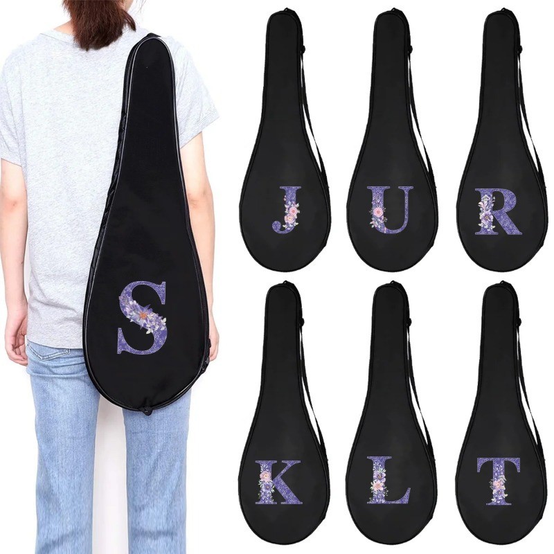 Badminton Racket Bag Cover Racket Bag Adjustable Shoulder Strap Multi ...