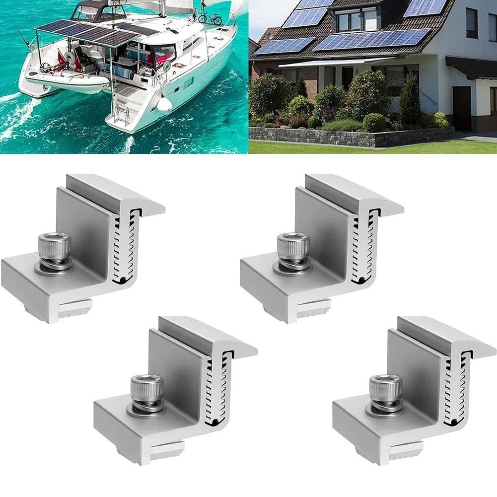 4X Solar Panel Z Brackets Photovoltaic Solar Panel Mounting Racking ...