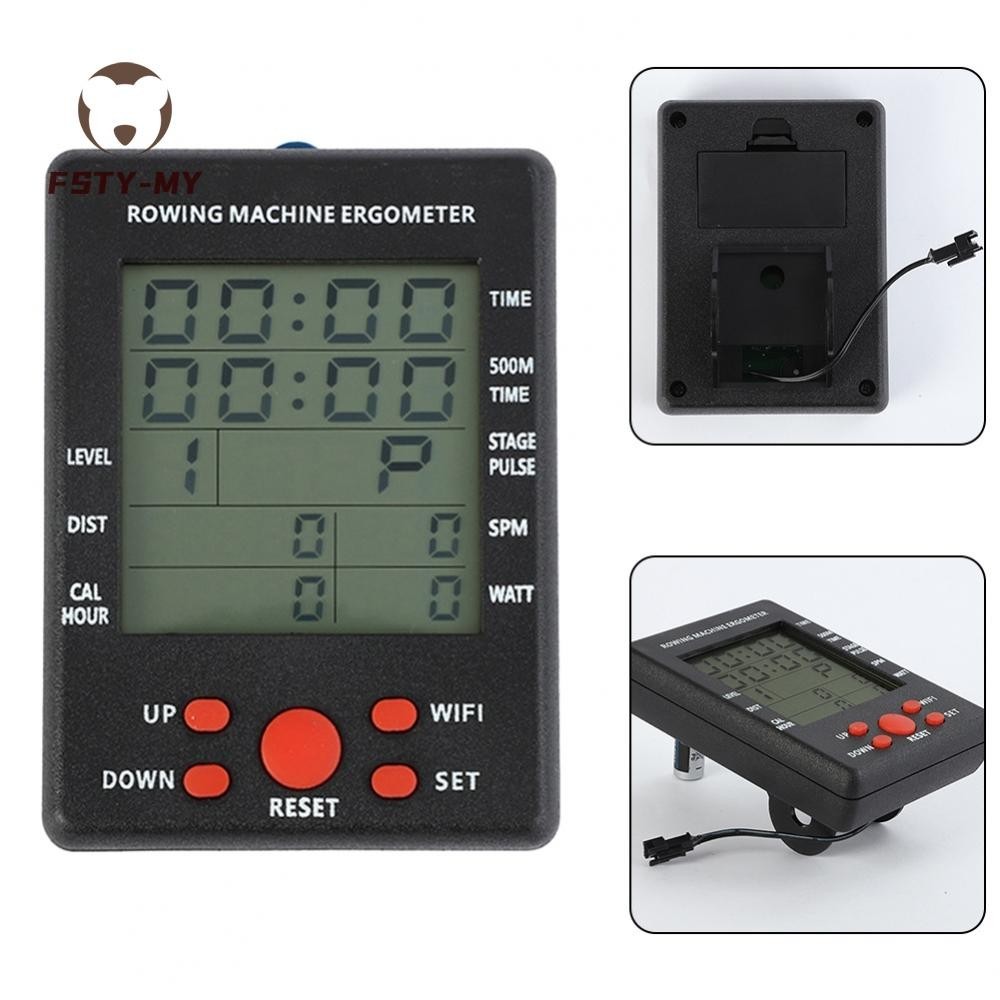 Advanced Speedometer For Rowing Machines With Digital Screen Tracks Fitness Metrics Calories And Distance~p154445639