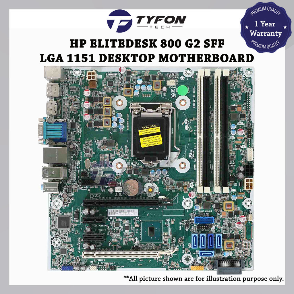 Carte Mère HP 600 G2 MT/SFF - Socket LGA1151, DDR4 - Réf. 795971-001 / 601 - Occasion