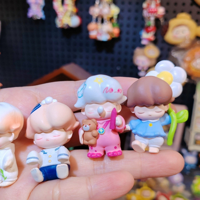 DIMOO Box, POPMART POPBEAN Mini Ornaments, Cute Weaving Wonders Series ...