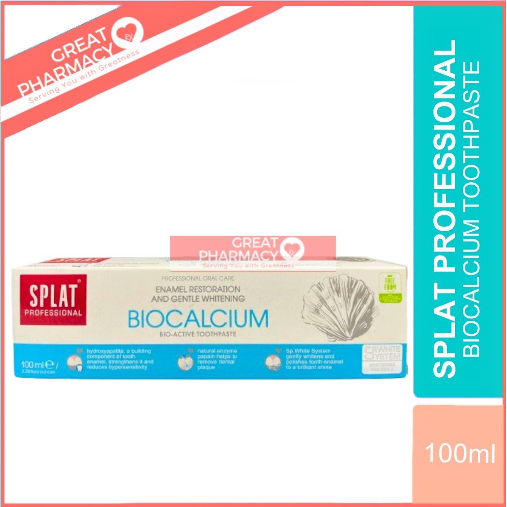 SPLAT TOOTHPASTE BIOCALCIUM 100ML | Shopee Malaysia