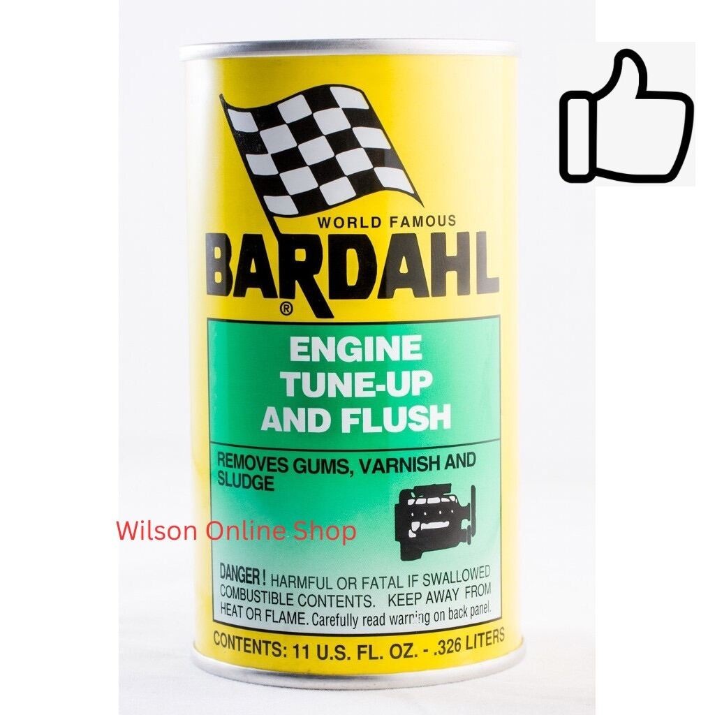 Bardahl Engine Tune Up And Flush Remove Gums Varnish And Sludge 326ML ...