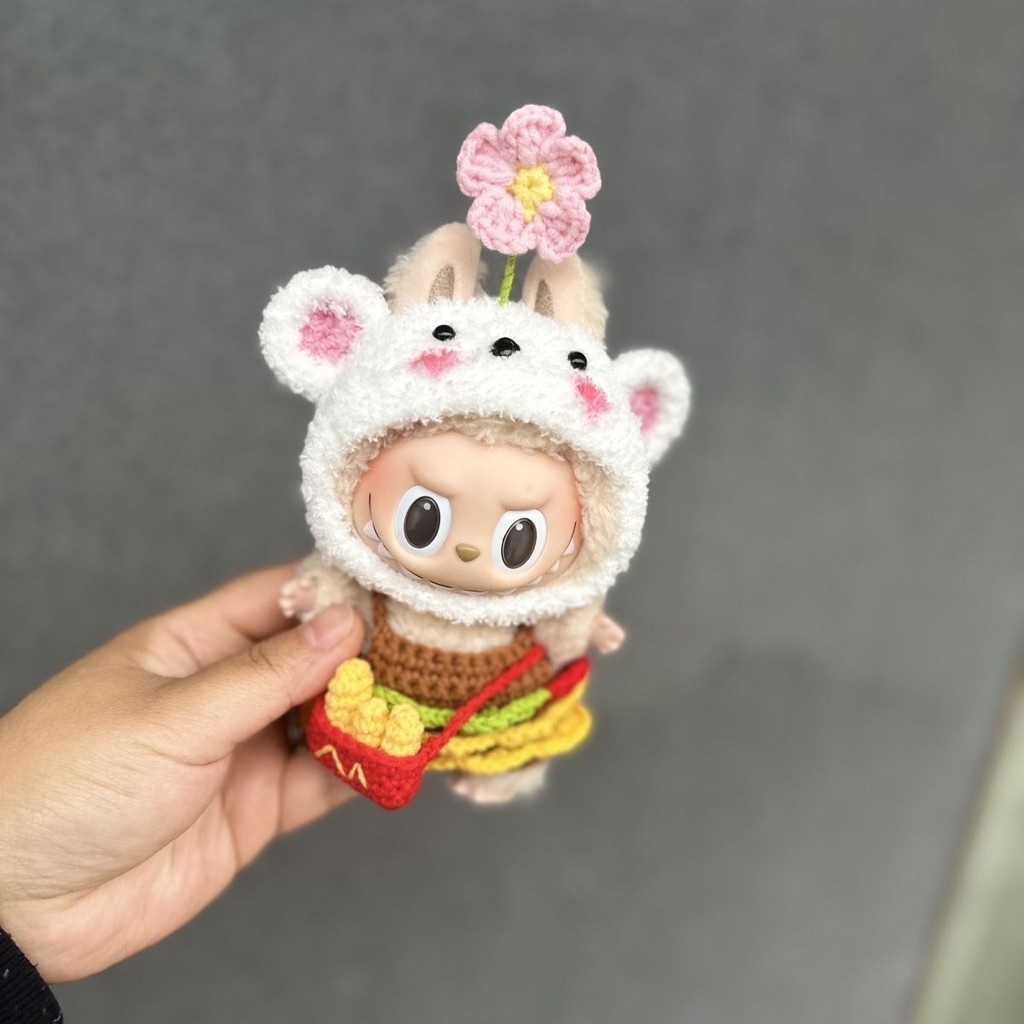 【Ready Stock】labubu macaron Handmade labubu labubu Baby Clothes Doll ...