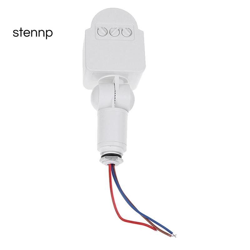 Human Motion Sensor 220V Automatic Infrared PIR Movement Detector Wall ...