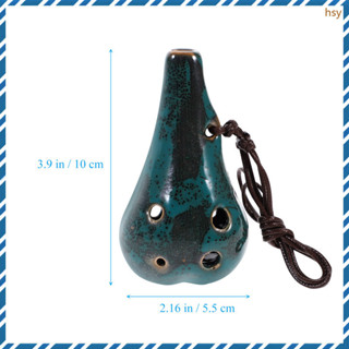 Ocarina Wind Instrument Beginner Practice 6 Hole Potato of Time ...