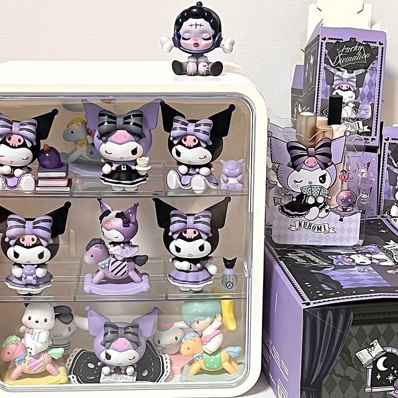 Kuromi Storage Box kuromi Mystery Box Shelf Figure Pop Mart Display ...