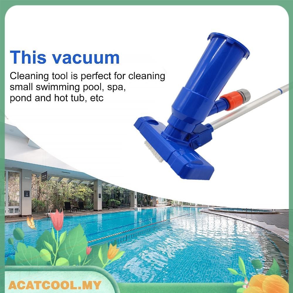[Acatcool.my] Portable Pool Vacuum Jet Handheld Underwater Cleaner for