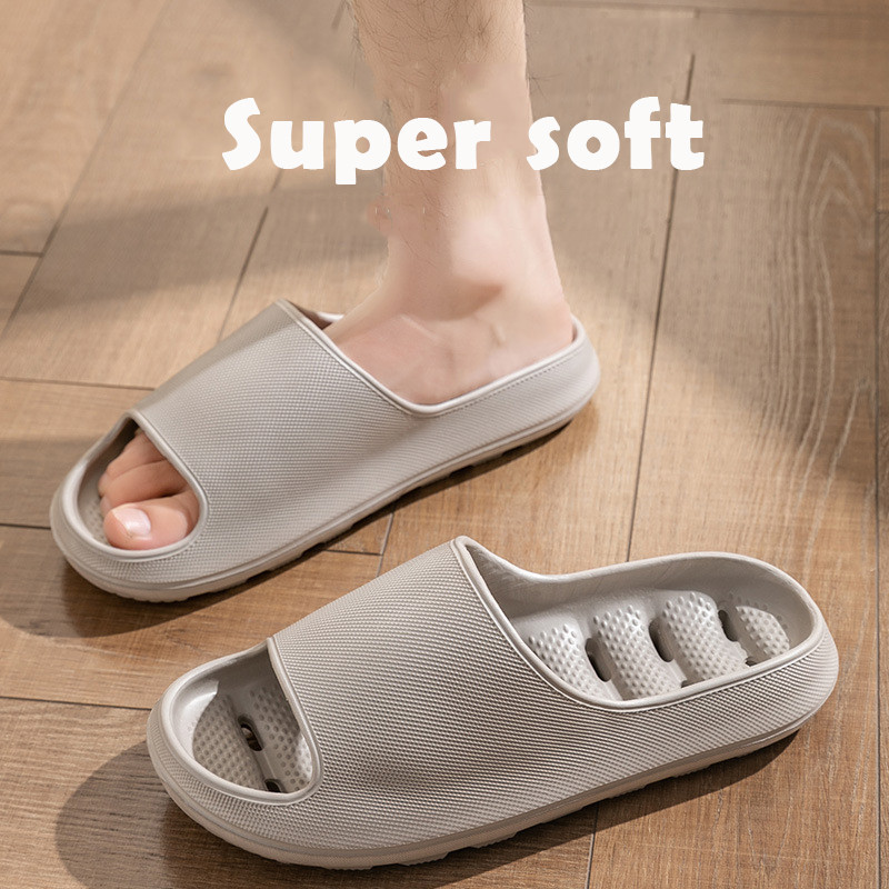 Summer Slippers Female The Bathroom Shower Leaking Antiskid Indoor ...