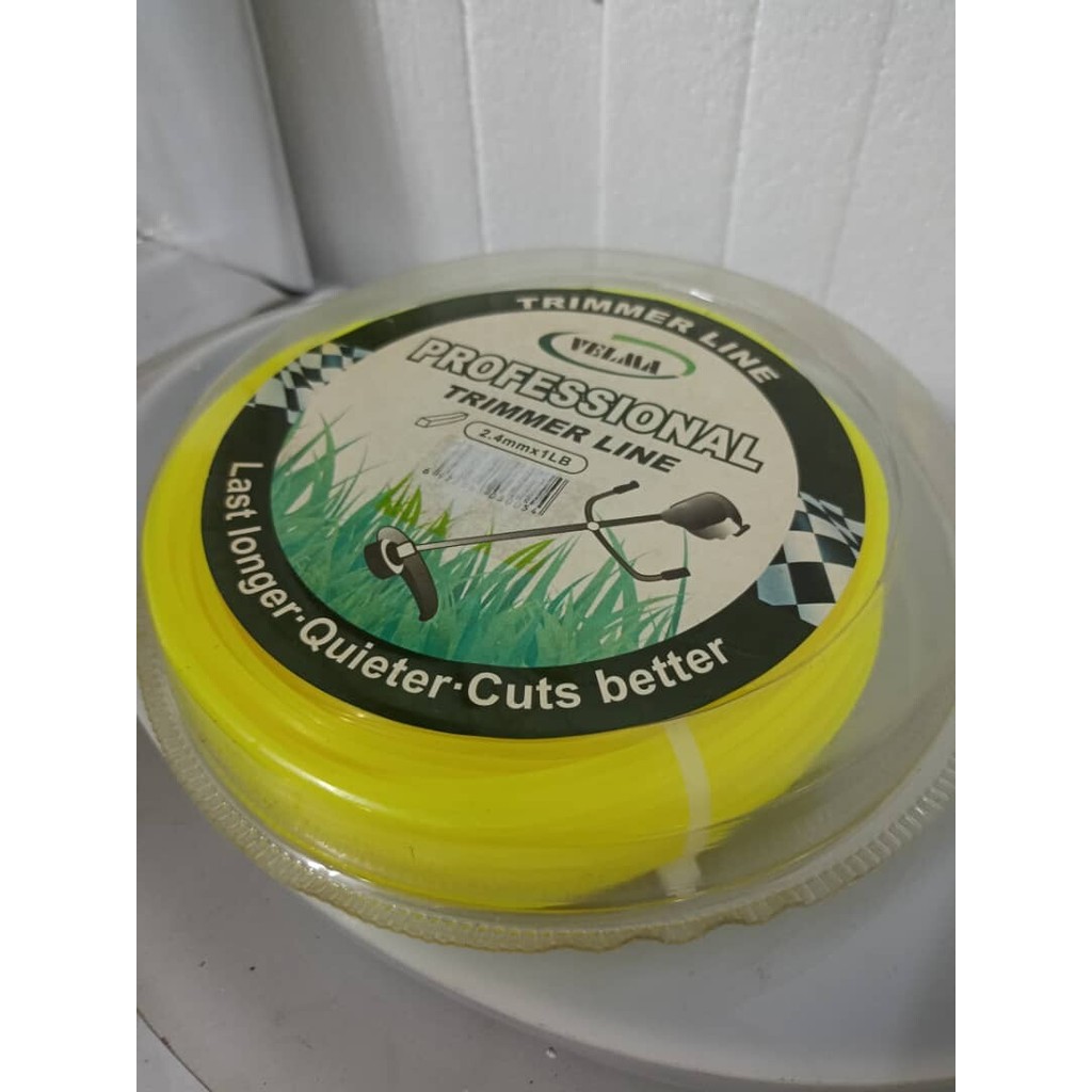 NYLON GRASS TRIMMER LINE 2.4mm*1LB (TALI RUMPUT) | Shopee Malaysia