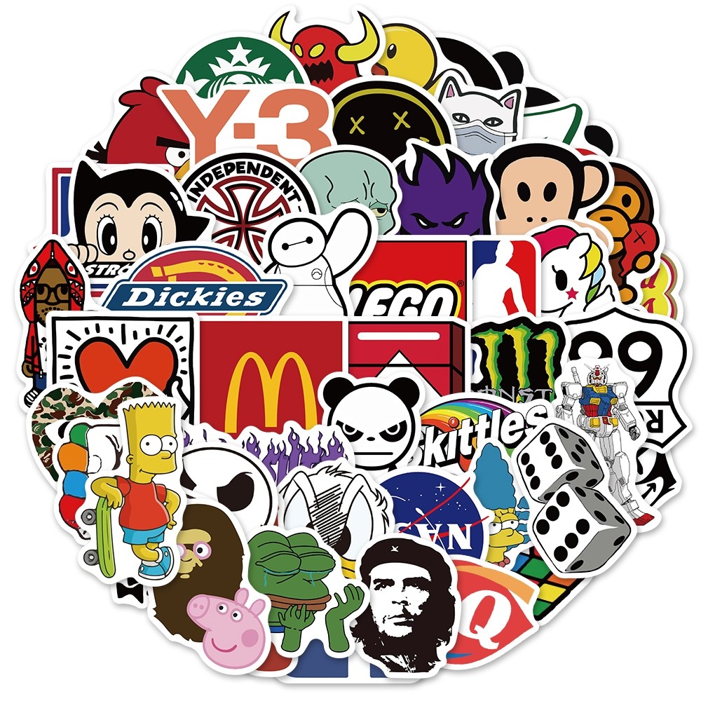 Original Exclusive Brand LOGO Sticker | Shopee Malaysia