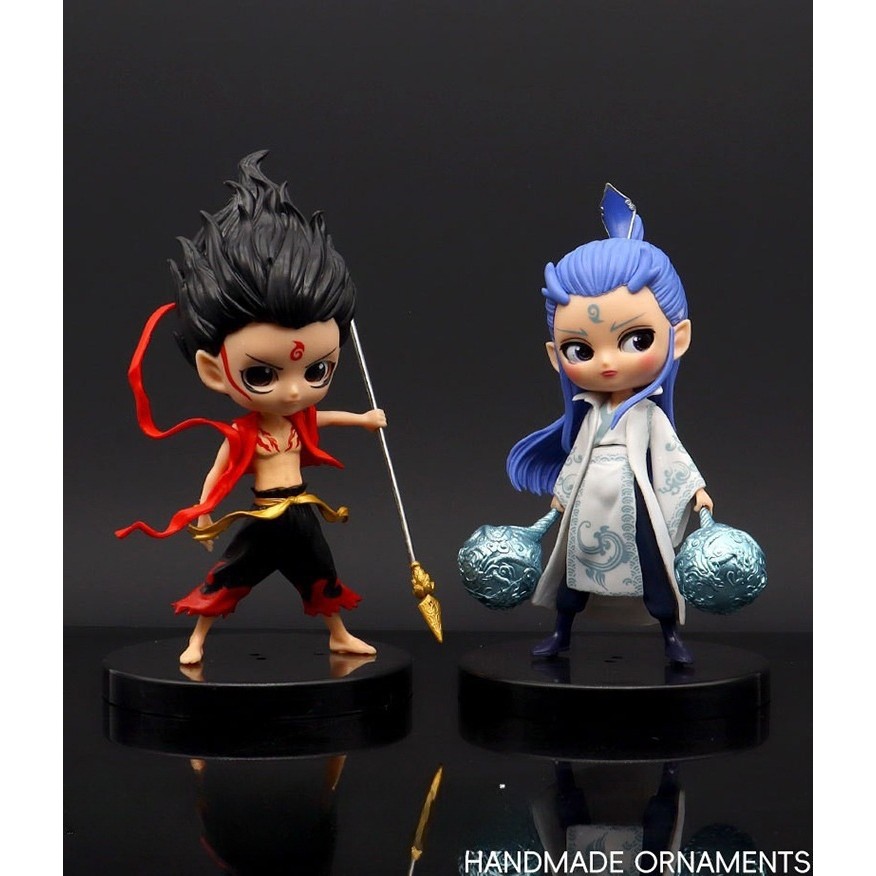 Nezha and Aobin desk ornament/office table decoration/anime figure ...