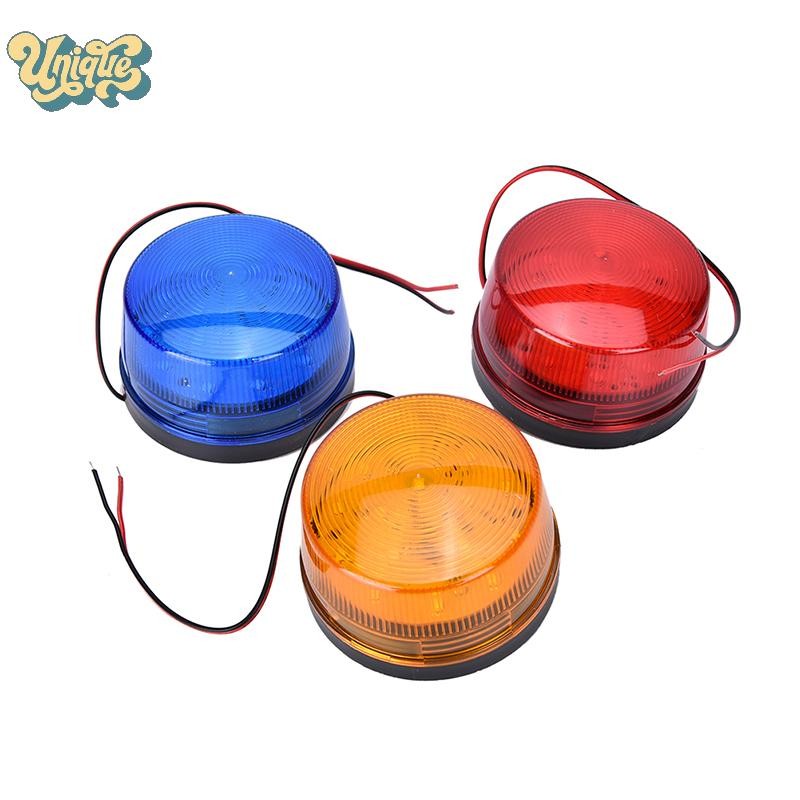 (Unique) Orange Blue Red 12V LED Security Alarm Strobe Signal Warning ...