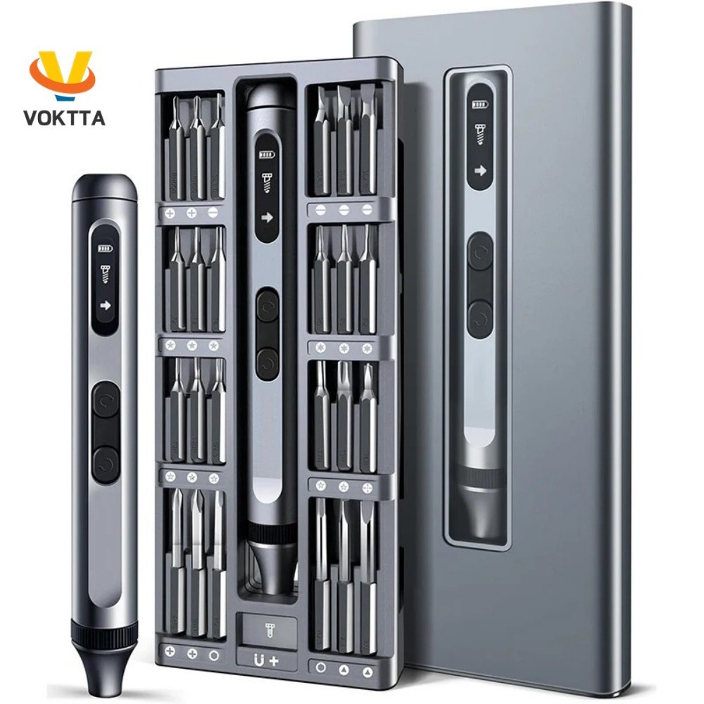 VOKTTA 50 in 1 Electric Screwdriver Precision Repair Power Tools Set ...