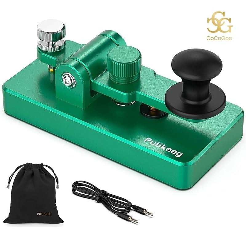 Putikeeg morse code cw key amateur radio cw morse telegraph key paddle